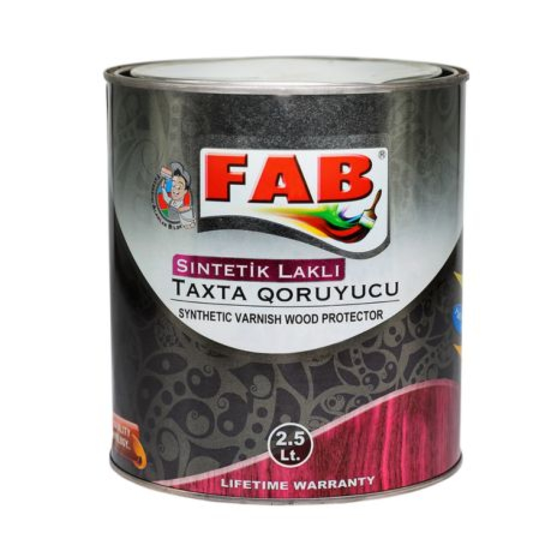 FAB SİNTETİK LAKLI TAXTA QORUYUCU 