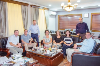 “FOLLMANN” şirkətinin rəhbər şəxsləri xanımları ilə birlikdə “FAB Boya”da