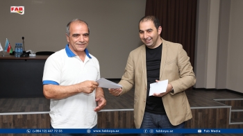 FAB F/K –NIN ÜZVLƏRİ MÜKAFATLANDIRILDILAR