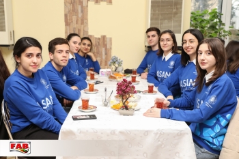 ASAN Könüllüləri Təşkilatının bir qrup üzvü FAB Şirkətlər Qrupunda