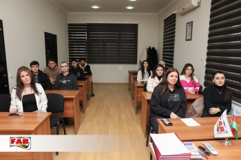 Bakı Mühəndislik Universitetinin tələbələri üçün təcrübə proqramı təşkil olunub