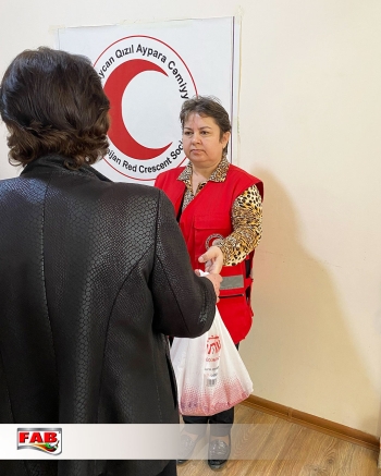 FAB Şirkətlər Qrupu  aztəminatlı ailələrə yardım edib. 