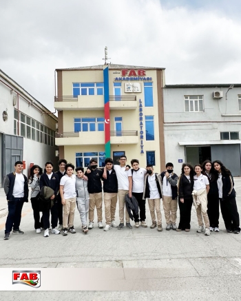 İdrak liseynin şagirdləri FAB Boyada