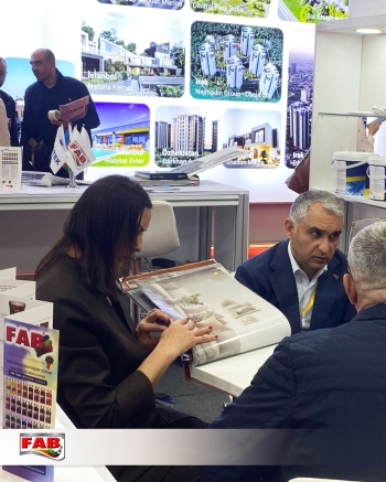 FAB Şirkətlər Qrupu “TURKEYBUİLD 2025” inşaat sərgisində